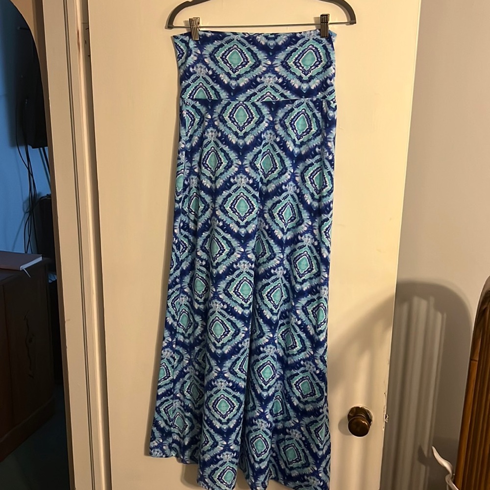 Colorful Maxi Skirt, Stretchy, Like New